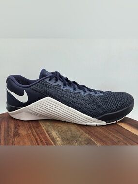 Nike Metcon 5 Navy Blue White Training Gym Running Sneakers Shoes-Mens 13